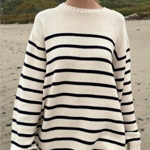 Brandy Melville Oversized Striped Sweater
